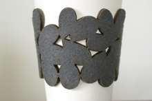 cozy/cuff - dark grey