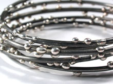silver on steel bracelets