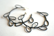 single hoop earrings