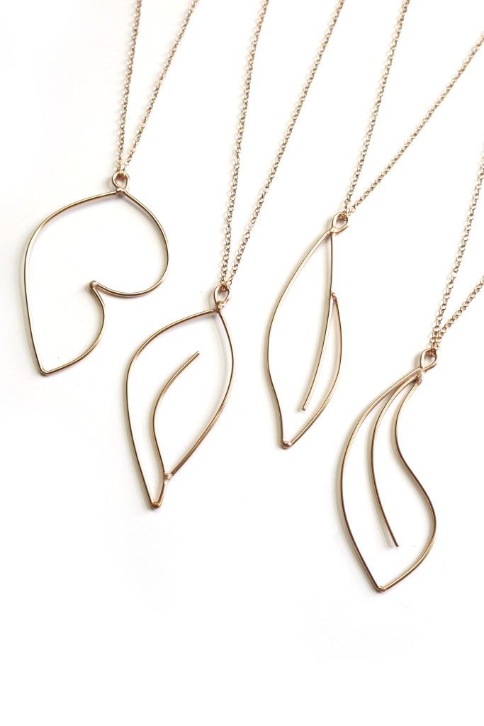 new necklaces inspired by my statement earrings - MEGAN AUMAN